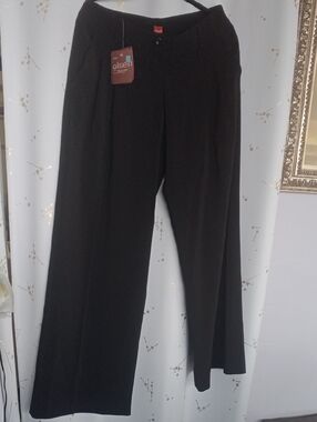 Black Wide-Leg Trousers — Sleek Elevated Fit